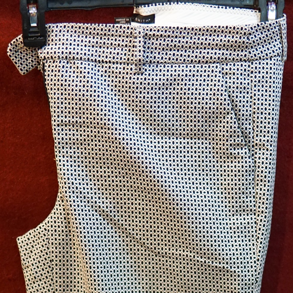 Willi Smith Diamond Printed Pants